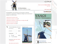 Tablet Screenshot of molendatabase.nl